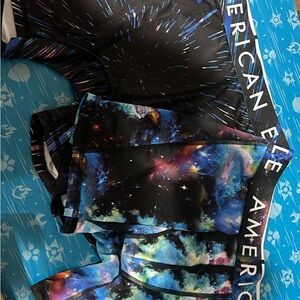 American Eagle Outfitters Black and Blue Boxers